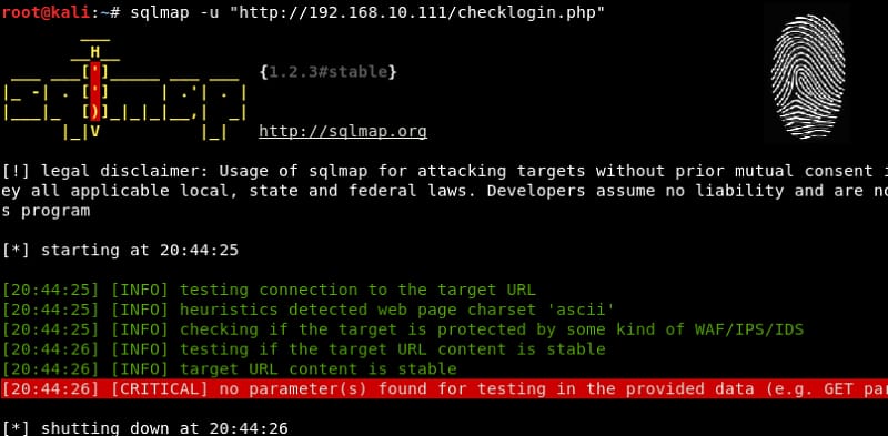 sqlmap